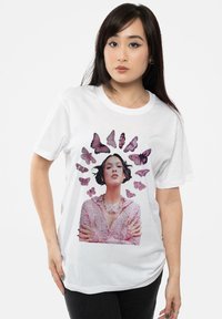 Paradiso Clothing HALO UNISEX - Print T-shirt - white