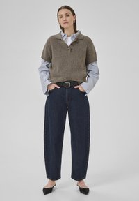 My Essential Wardrobe PALOMA - Polo shirt - brown melange