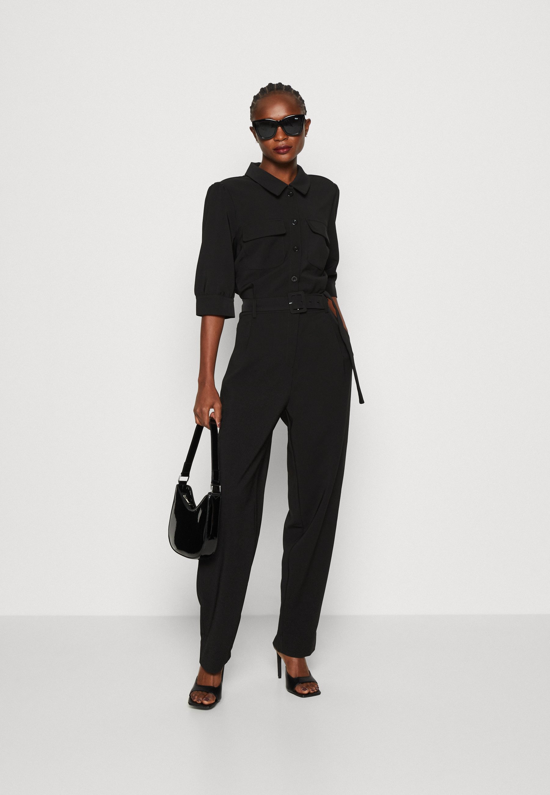 Gestuz JOELLE - Jumpsuit - black - Zalando