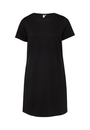 QS, KLEID - Jerseyjurk - schwarz
