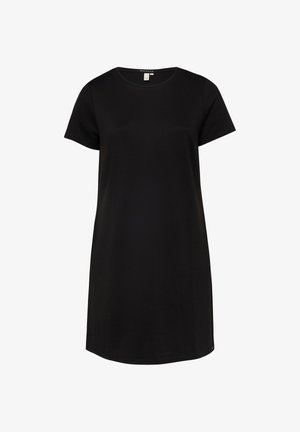 QS, KLEID - Jerseyjurk - schwarz
