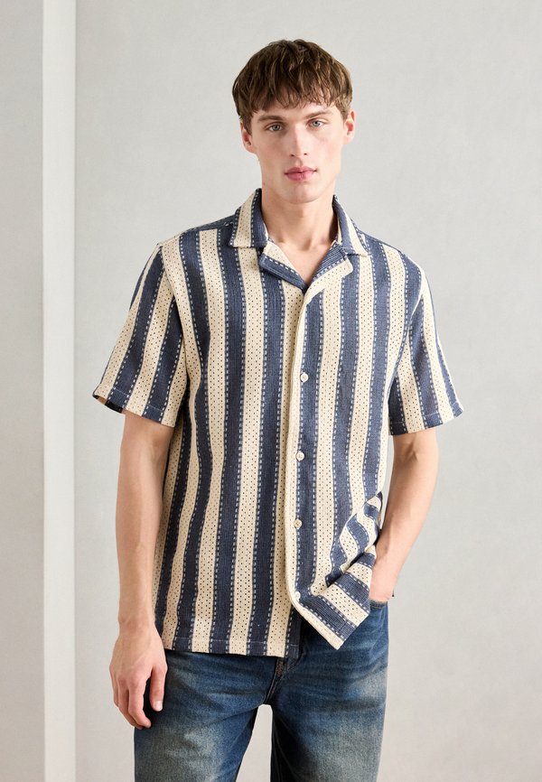 BOLD STRIPED RESORT SHIRT - Shirt