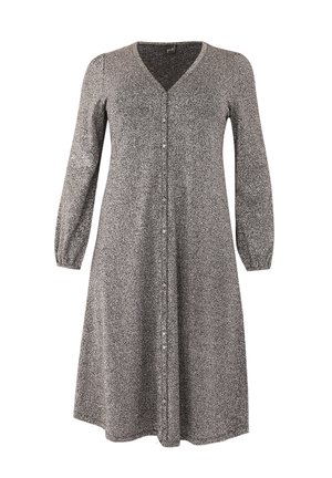 YOEK MIT KNOPFVERSCHLUSS - Freizeitkleid - black