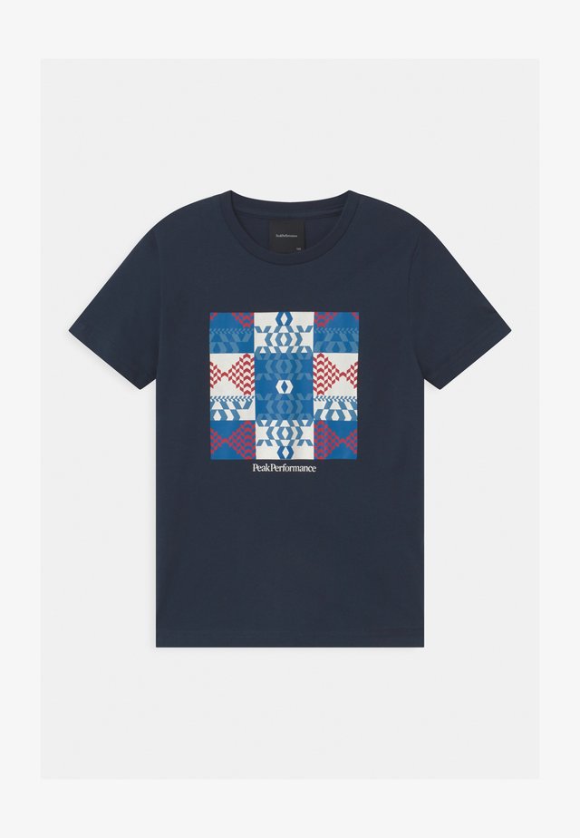GROUND UNISEX - T-Shirt print - blue shadow