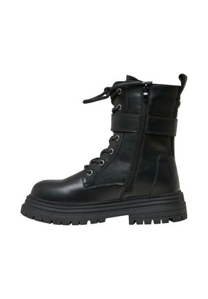 Botines con plataforma - black