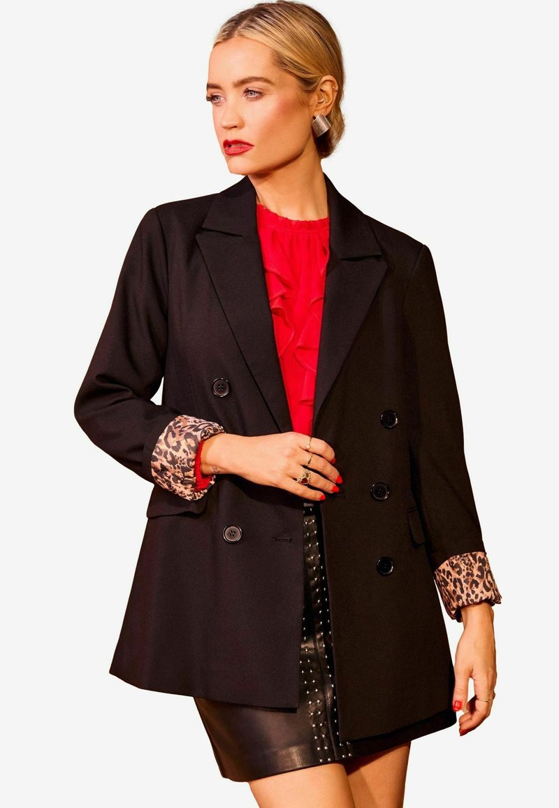 Love & Roses CINCHED WAIST - REGULAR FIT - Bleizeris - black