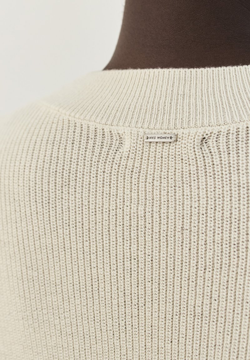 Damen Strickjacken | IKKS SAILOR Strickpullover blanc cassé/weiß - LE87832 Damen Strickjacken | IKKS SAILOR Strickpullover blanc cassé/weiß - LE87832