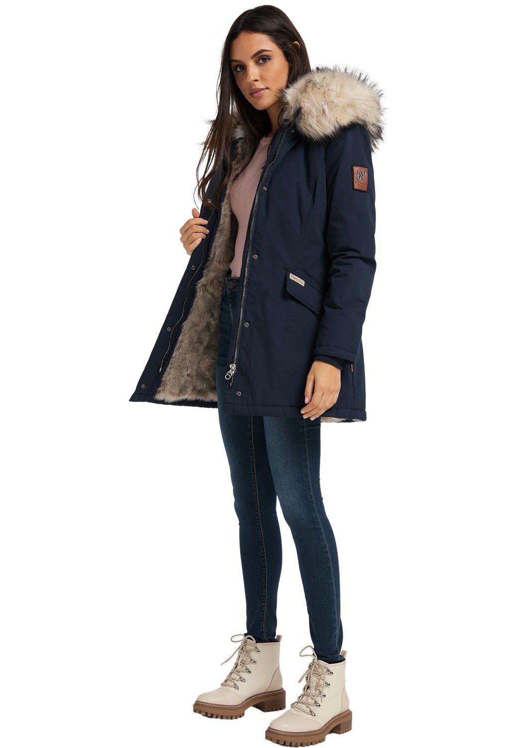 Navahoo CRISTAL - Abrigo de invierno - blue/azul Zalando.es