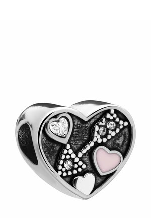 Charm - silver-coloured/white
