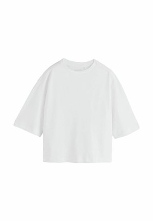Next, REGULAR FIT - BOXY SHORT SLEEVE CREW NECK T-SHIRT - T-shirts print - white