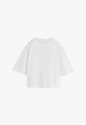 Next, REGULAR FIT - BOXY SHORT SLEEVE CREW NECK T-SHIRT - T-shirts print - white