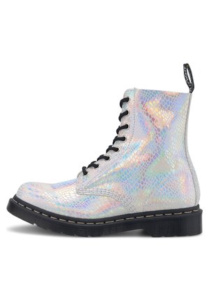 Schnürstiefelette - white