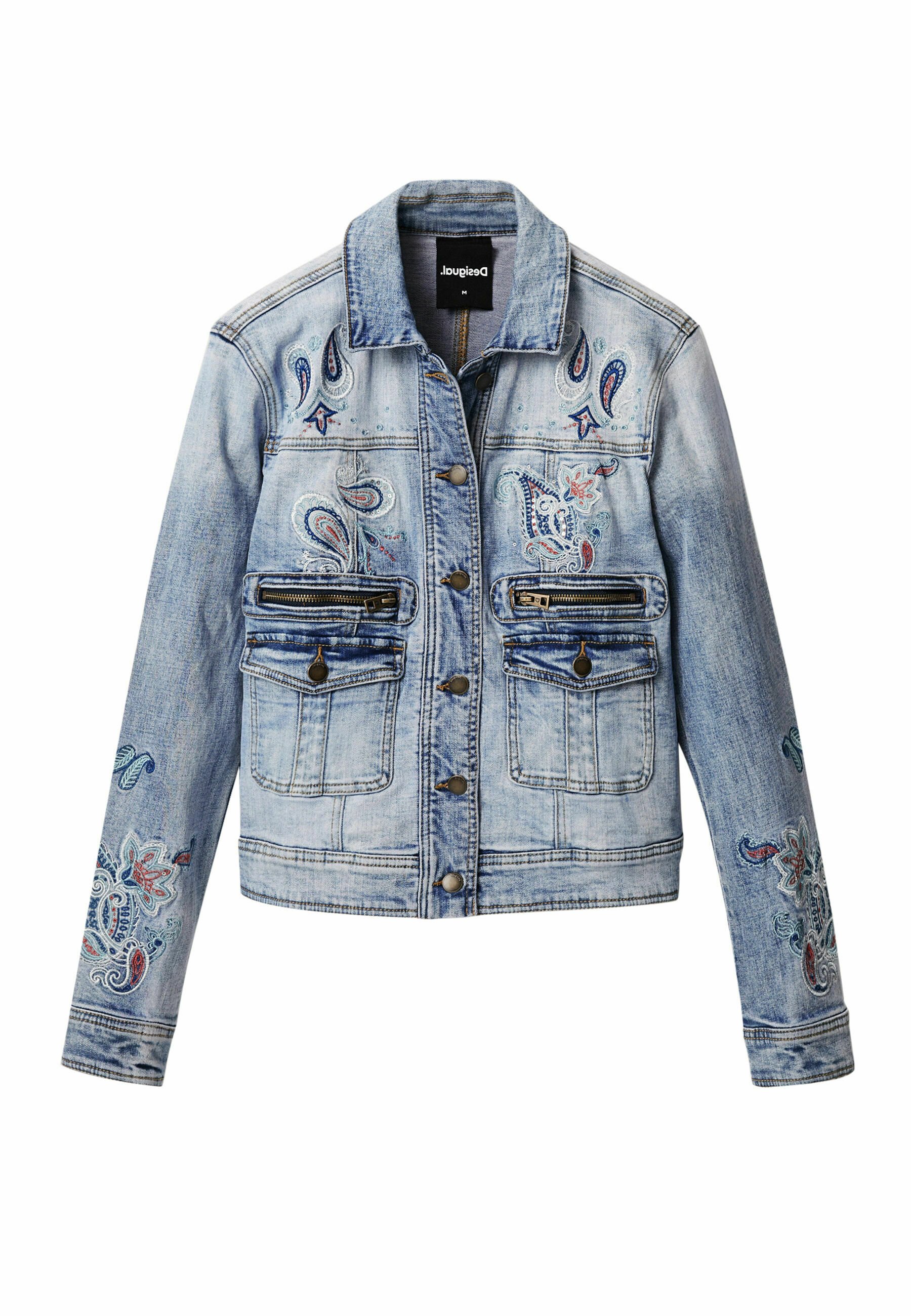 Desigual Chaqueta vaquera - blue/azul - Zalando.es