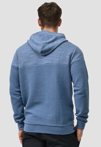 INDICODE JEANS SAUNDERS - Jersey con capucha - china blue