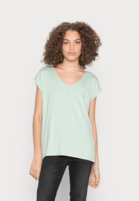 Pieces PCBILLO TEE SOLID - T-shirt básica - silt green