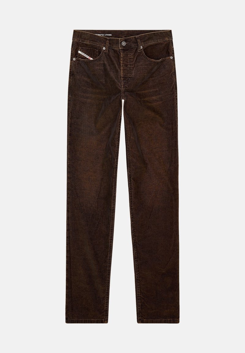 Diesel Straight leg jeans donkerbruin Diesel Straight leg jeans donkerbruin