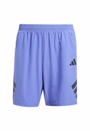 adidas Performance ICON 3-STRIPES - Sports shorts - semi blue black