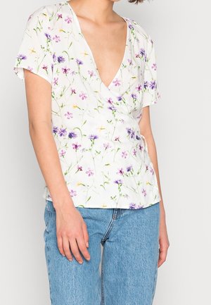 VILA Blusa - white