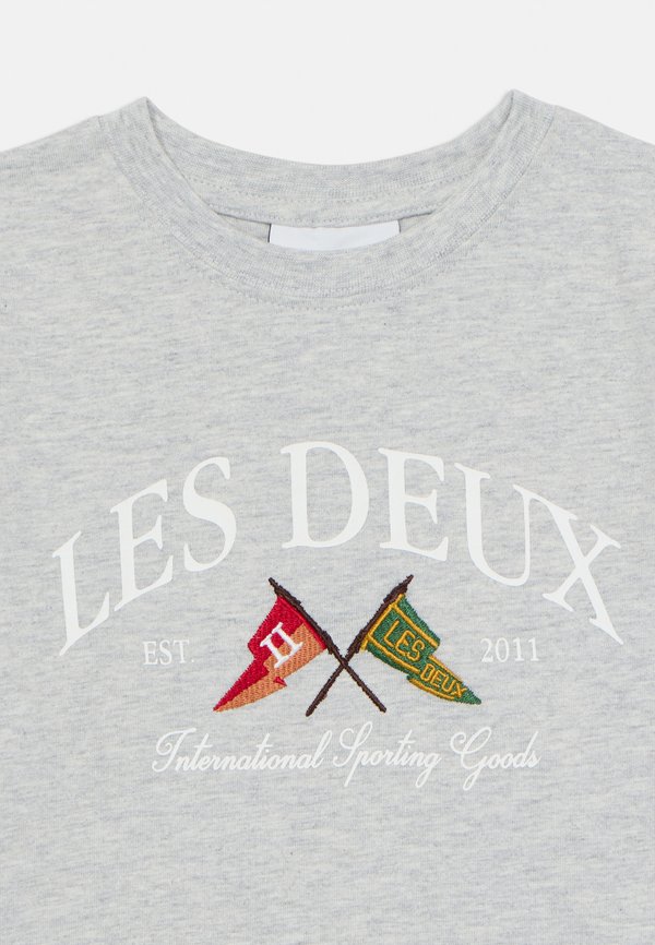 IVY LEAGUE KIDS UNISEX - Print T-shirt - snow melange3