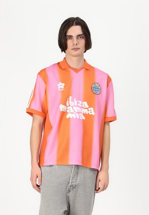 STRIPES FOOTBALL - Print T-shirt - pink