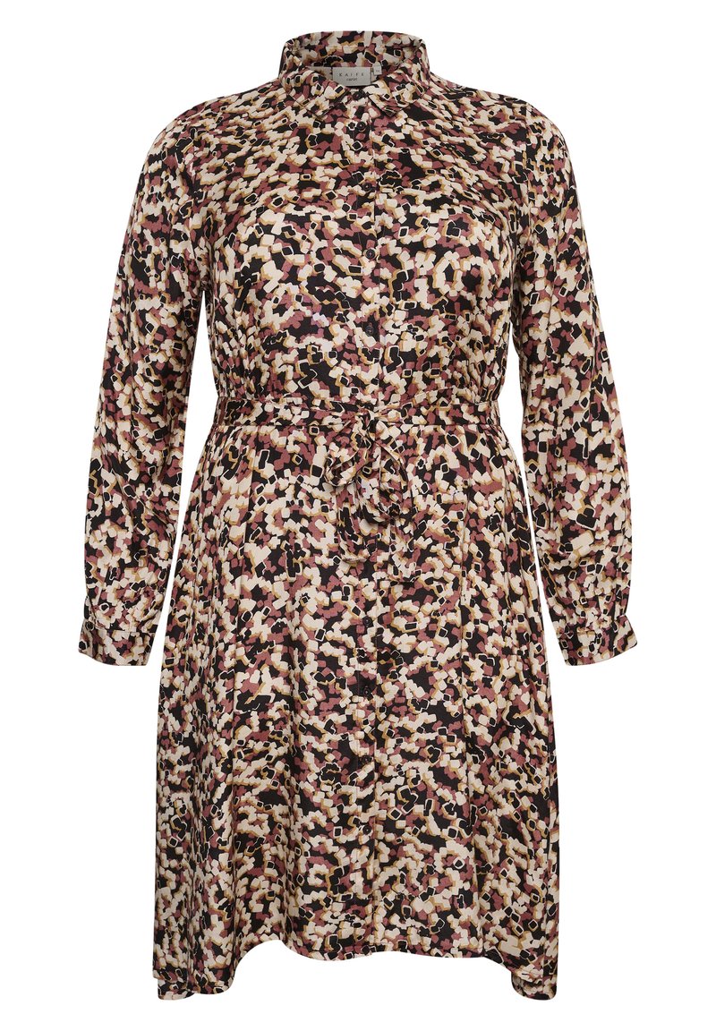 Kaffe Curve Blousejurk zwart Kaffe Curve Blousejurk zwart