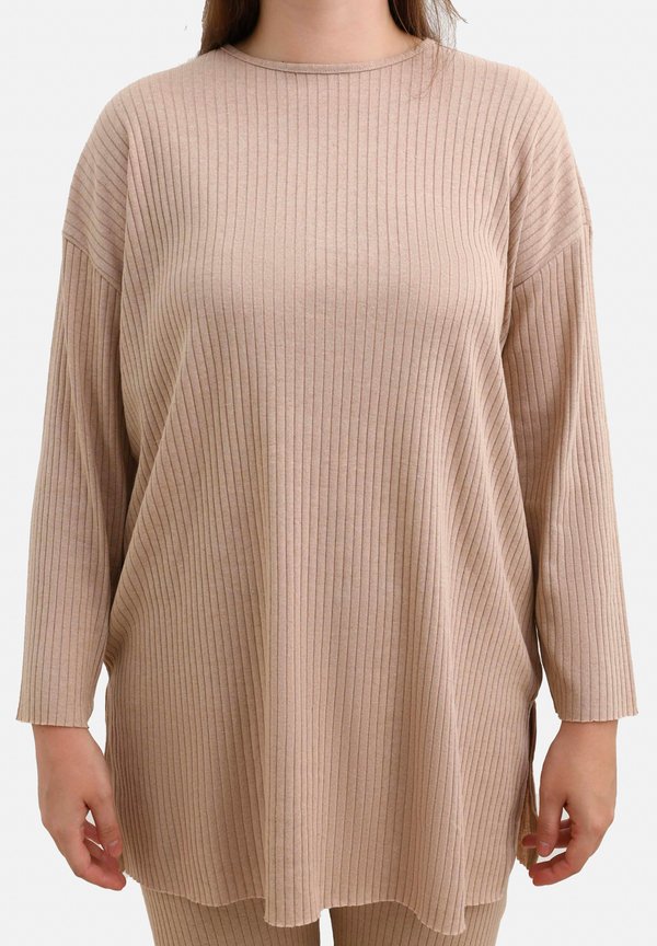 ALIA SET - Jogginghose - camel