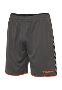 Hummel AUTHENTIC KIDS POLY SHORTS - Träningsshorts - dark grey
