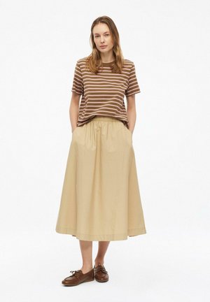 s.Oliver ROCK - Jupe trapèze - beige