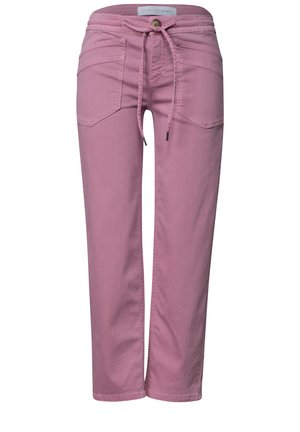 Street One Studio, STRAIGHT-LEG JEANS WITH ELASTIC WAISTBAND - Jean droit - light rose washed