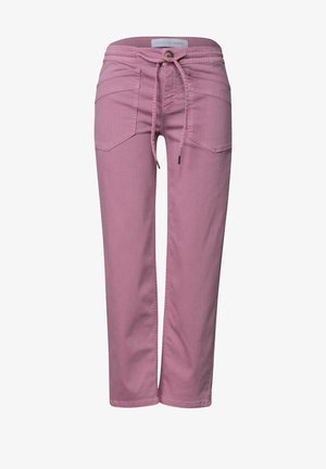 Street One Studio, STRAIGHT-LEG JEANS WITH ELASTIC WAISTBAND - Jeans Straight Leg - light rose washed