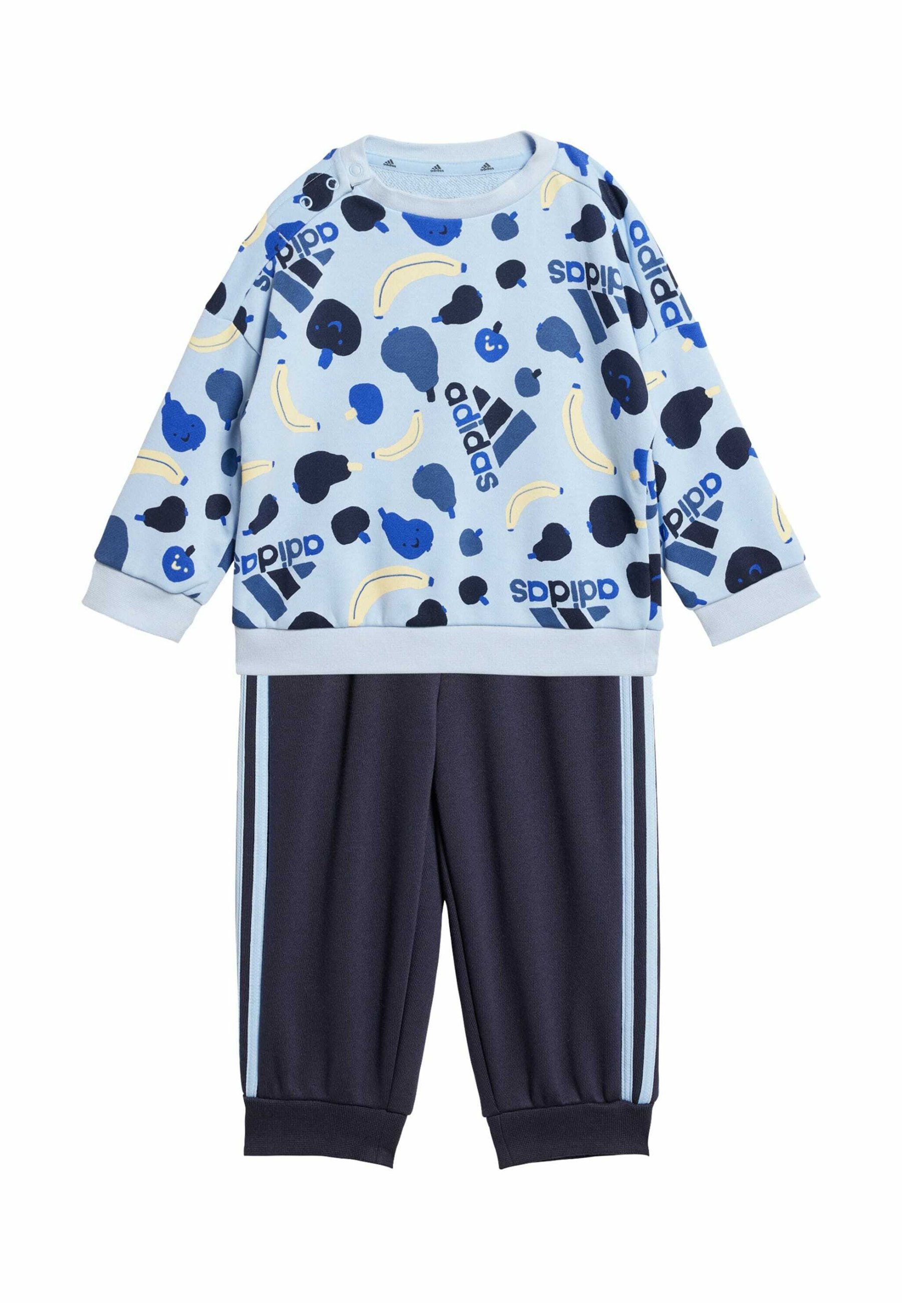 adidas Performance ESSENTIALS ALLOVER PRINTED - Tracksuit - clear sky/light  blue - Zalando.ie