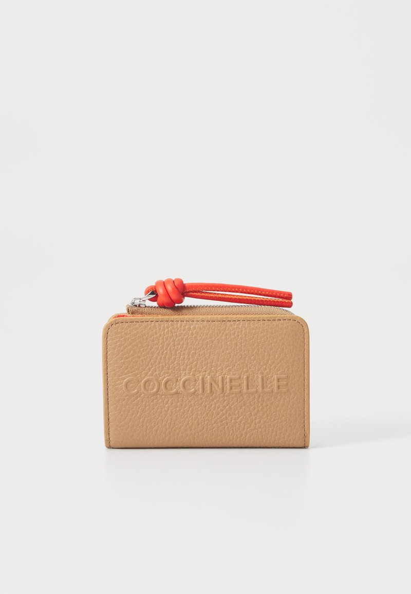Coccinelle MYRTHA MAXI LOG - Wallet - skin/gazpacho
