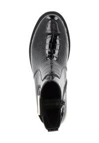 Remonte Bottines à plateau - lackschwarz