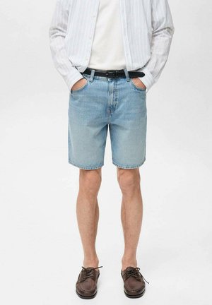 JAROD - Denim shorts - blue