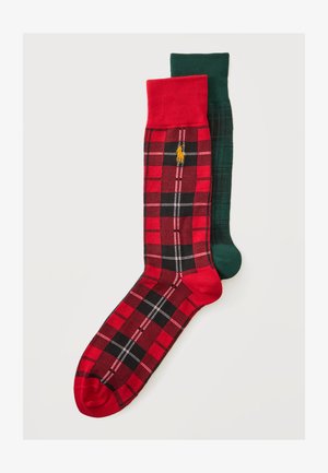 Polo Ralph Lauren, 2 PACK - Chaussettes - red