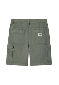 Pepe Jeans JUNIOR GYMDIGO - Kareiviško stiliaus kelnės - umber green