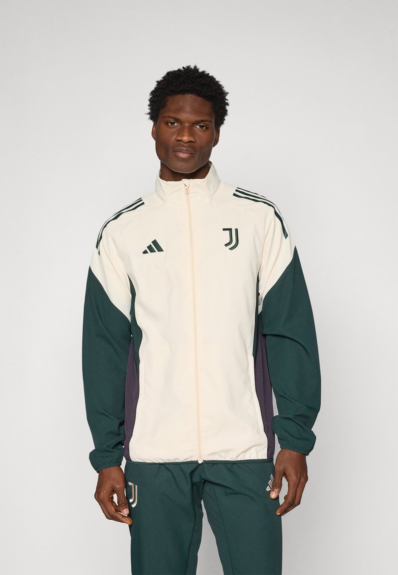 adidas Performance JUVENTUS JACKET - Article de supporter d'équipe de club - ecru tint