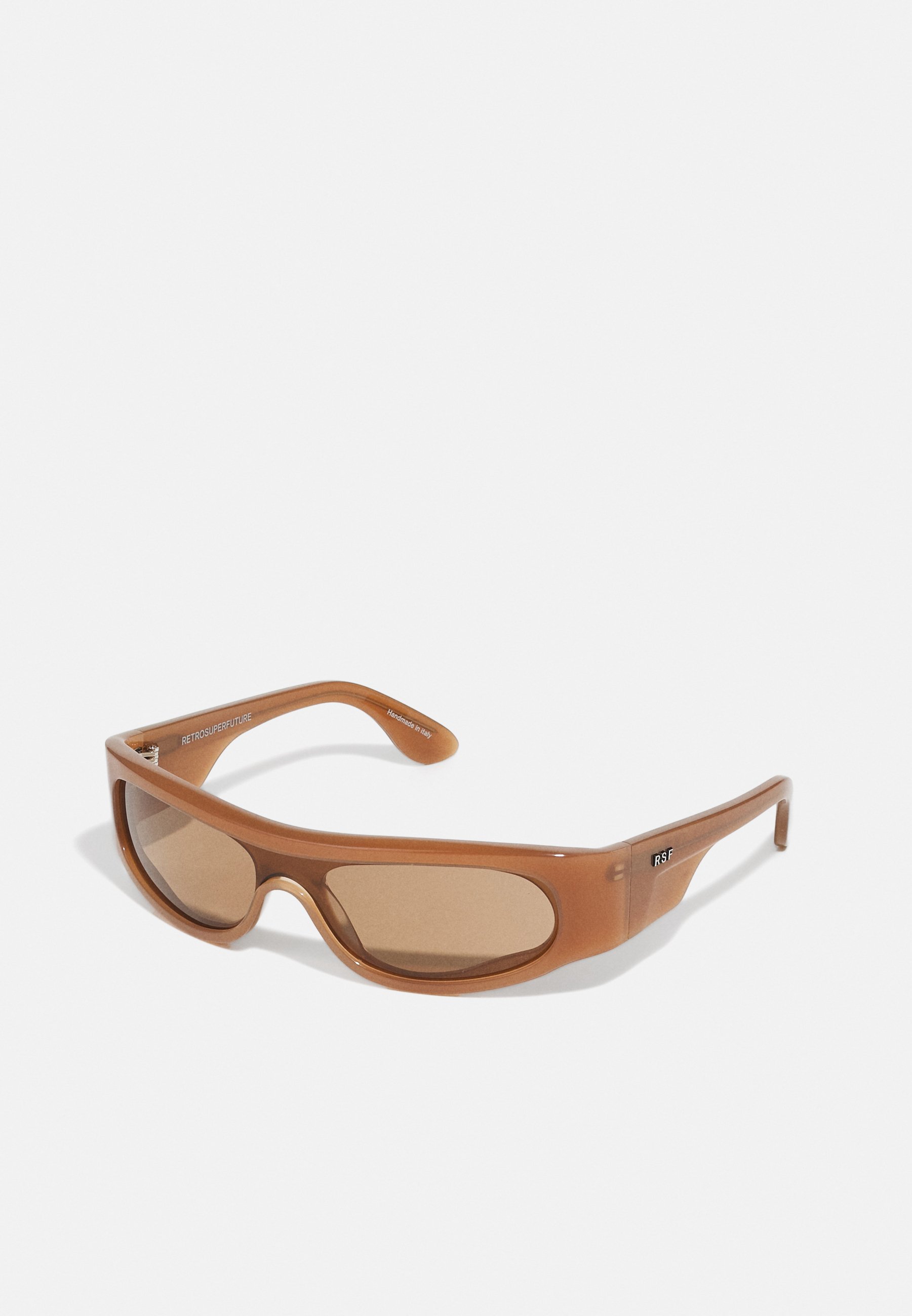 RetroSuperFuture Tan Oversized Cat-Eye Sunglasses Vico Black Cat main image 2