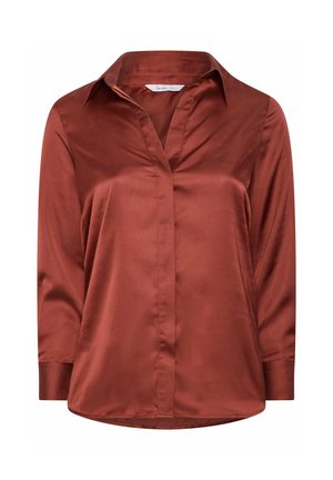 Yours Clothing, PLUS SIZE BLOUSES & SHIRTS - Hemdbluse - burnt orange