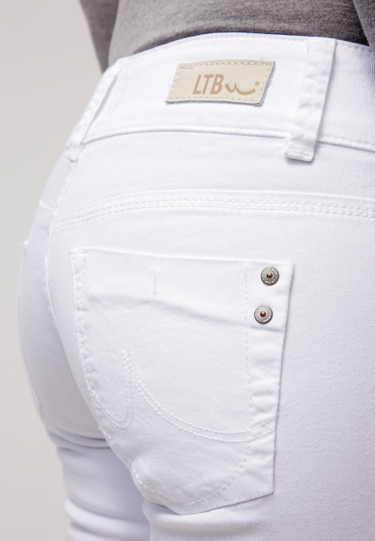 LTB Jeans Skinny Fit - white/white denim - Zalando.de