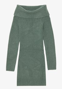 Vestido de malha - green