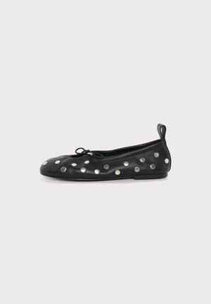 ALOHAS ROSALIND ALL STUDS - Balerínky - black