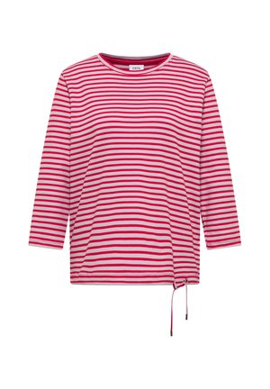 Cecil, 3/4-ARM SHIRT MIT RUNDHALS UND STREIFEN - T-shirt à manches longues - signal red