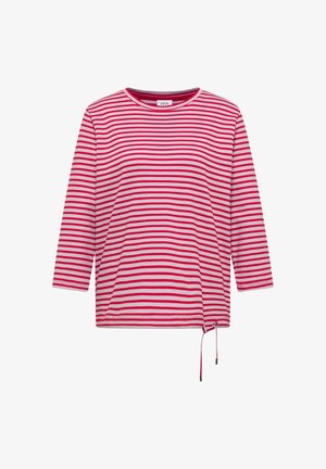 Cecil, 3/4-ARM SHIRT MIT RUNDHALS UND STREIFEN - Longsleeve - signal red