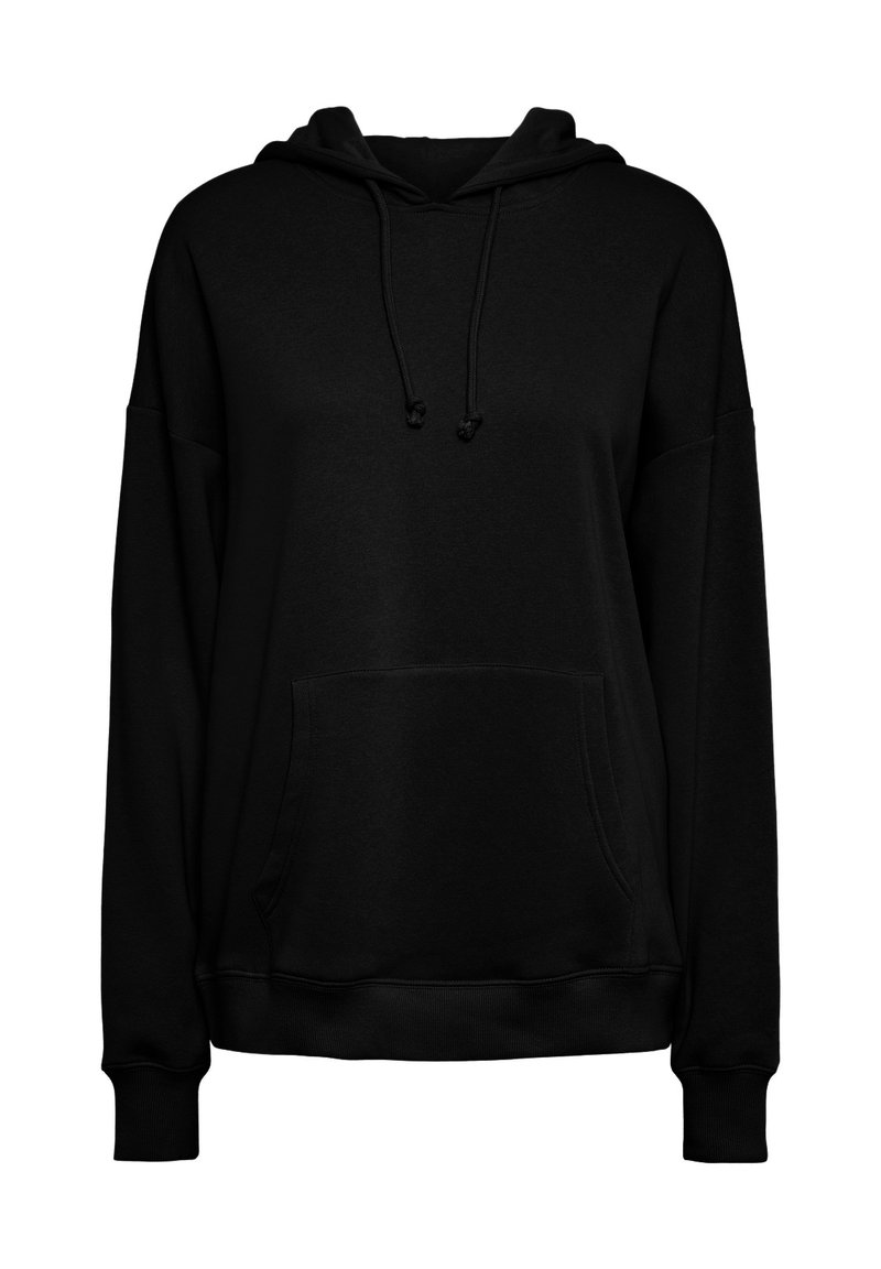 Pieces PCCHILLI LS OVERSIZED NOOS BC Sweat à capuche black/noir ZALANDO.FR