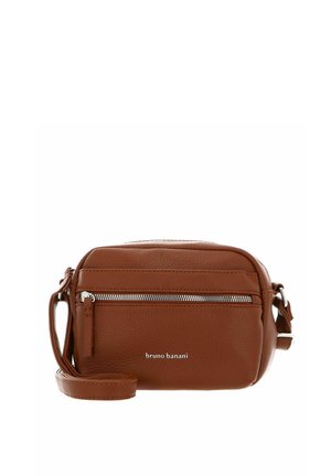 Cross body bag - cognac
