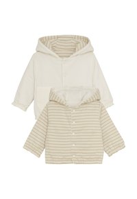 Noppies Strickjacke - stripe pattern off white