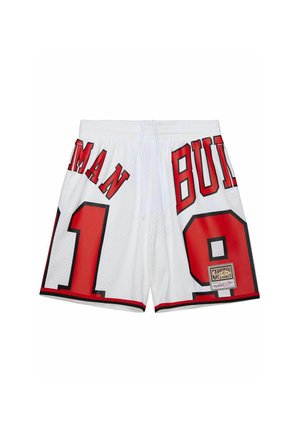 Mitchell & Ness NBA SWINGMAN  CHICAGO BULLS DENNIS RODMAN - Sports shorts - white