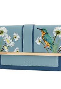 FABLE ENGLAND EMBROIDERED KINGFISHER  - Borsa a tracolla - blue
