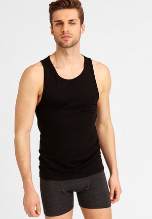 MERINO ANATOMICA TANK - Caraco - black/monsoon